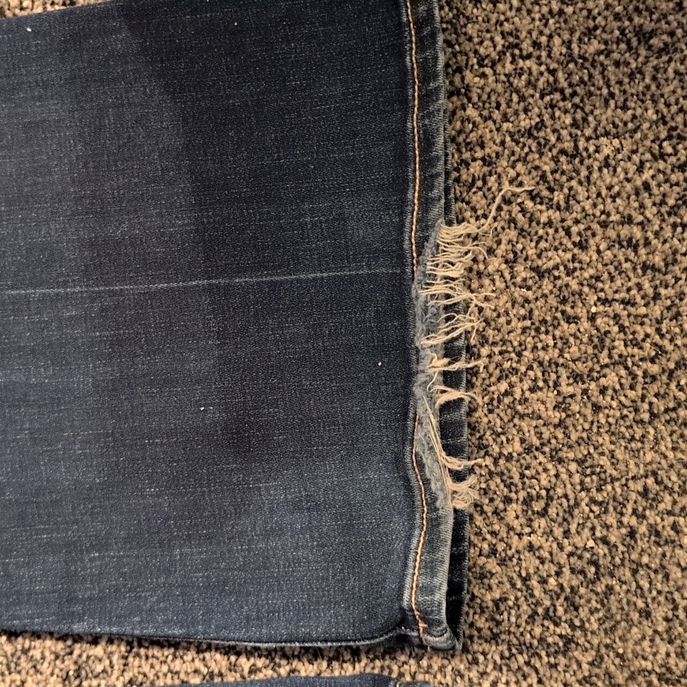 Buckle Black Blue Denim Flare Jeans 25x34 - Picture 8 of 14